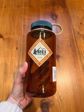 New! REI x Naglene 32 oz. Rustic Orange Stargazer Core Diamond 2 Logo